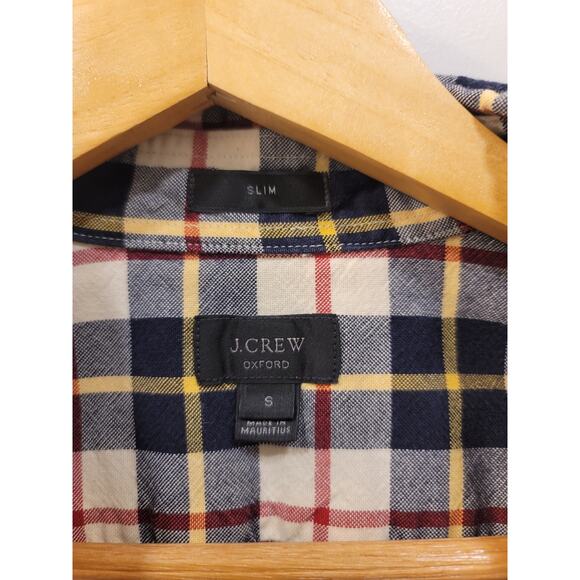 J.Crew Men's Slim Fit Plaid Dress Shirt - Picture 3 of 5